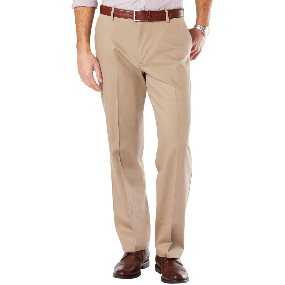 Dockers Signature Stretch Khaki Relaxed Fit Pants | Pants | Clothing ...