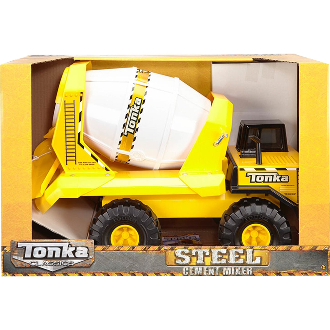 Tonka Steel Classic Cement Mixer Construction Toys for Kids