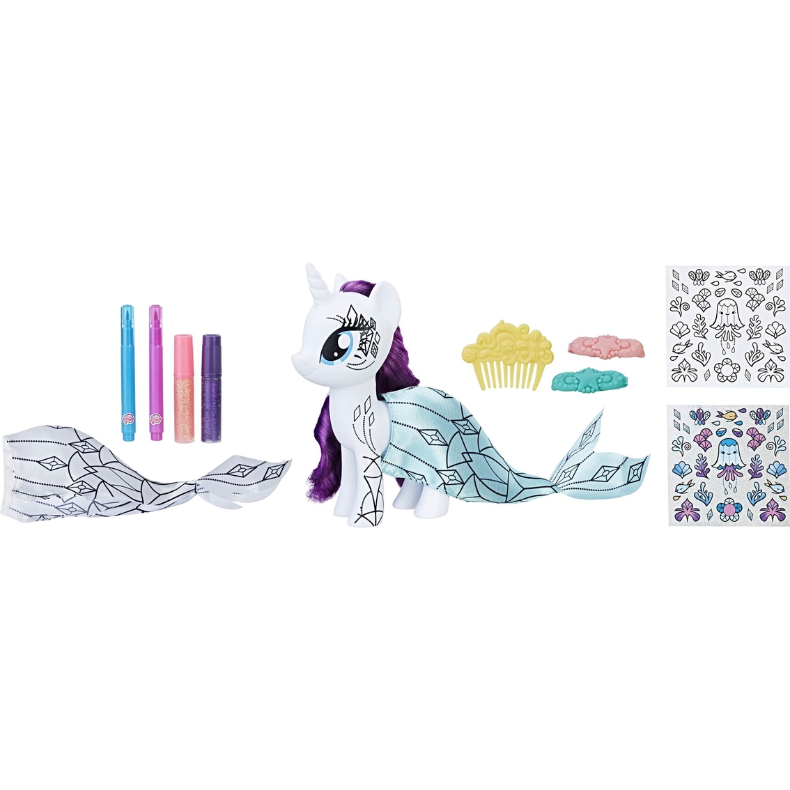 My Little Pony the Movie Rarity Glitter Designs - Image 2 of 3