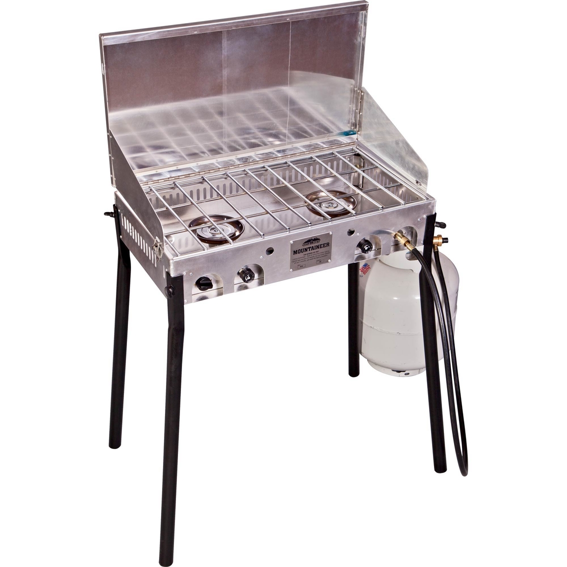 Camp Chef Mountaineer 2 Burner Aluminum Stove - Image 2 of 4