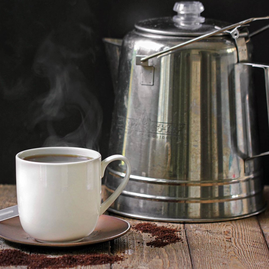 Camp Chef Stainless Steel Coffee Pot 28 Cup - Image 4 of 6