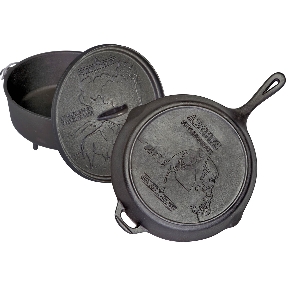 Camp Chef National Parks Cast Iron Set - Image 3 of 4