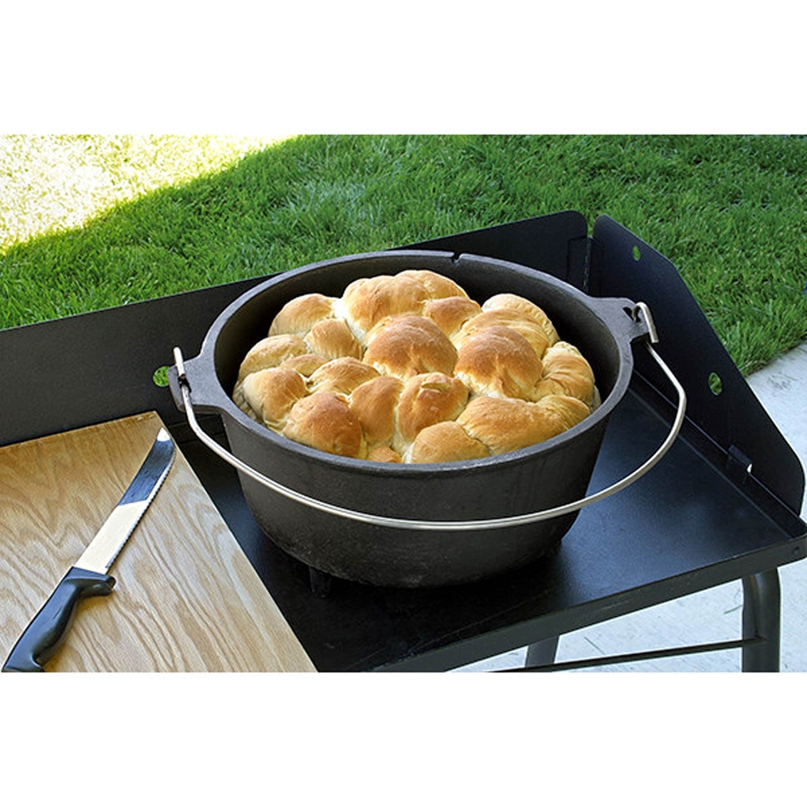 Camp Chef 10 in. Cast Iron Deluxe Dutch Oven - Image 2 of 2