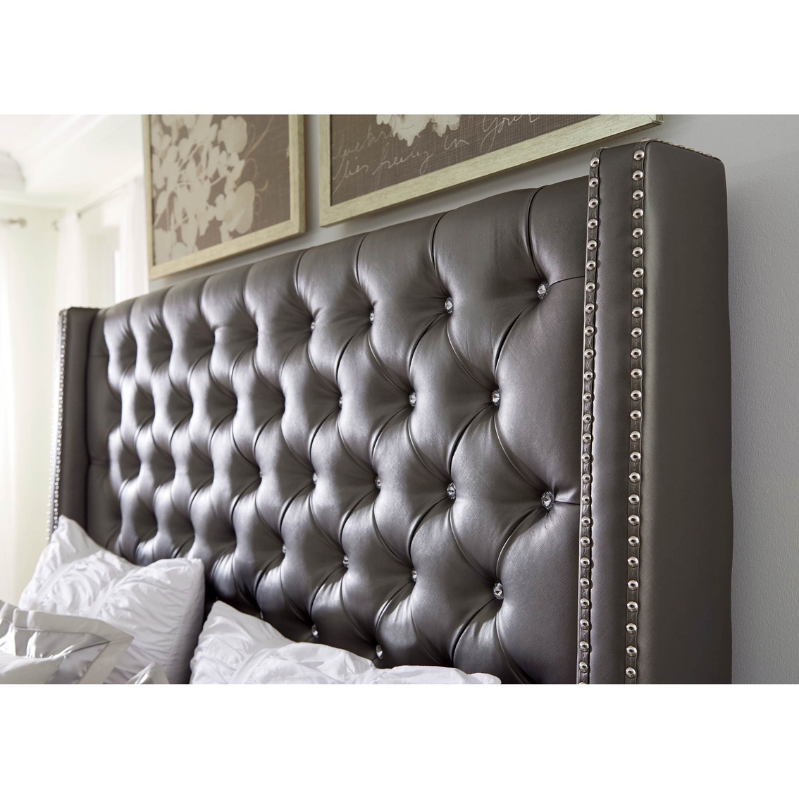 Signature Design by Ashley Coralayne Upholstered Bed - Image 2 of 4