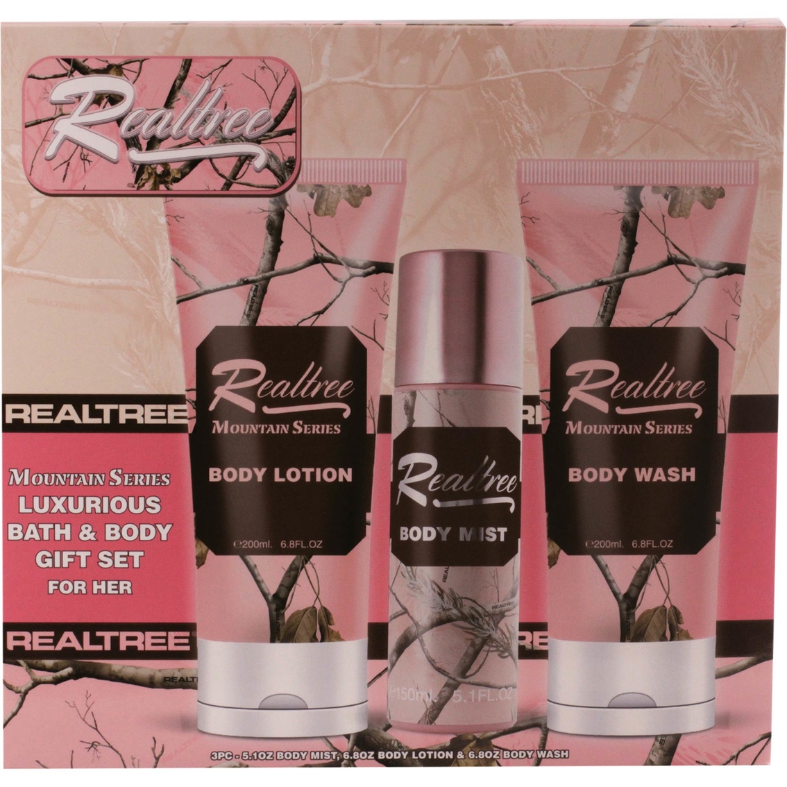 Realtree Mountain Series For Her Bath 
