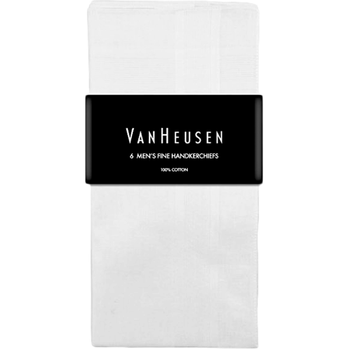 Van Heusen 6 Pk. Cotton Handkerchiefs - Image 4 of 4