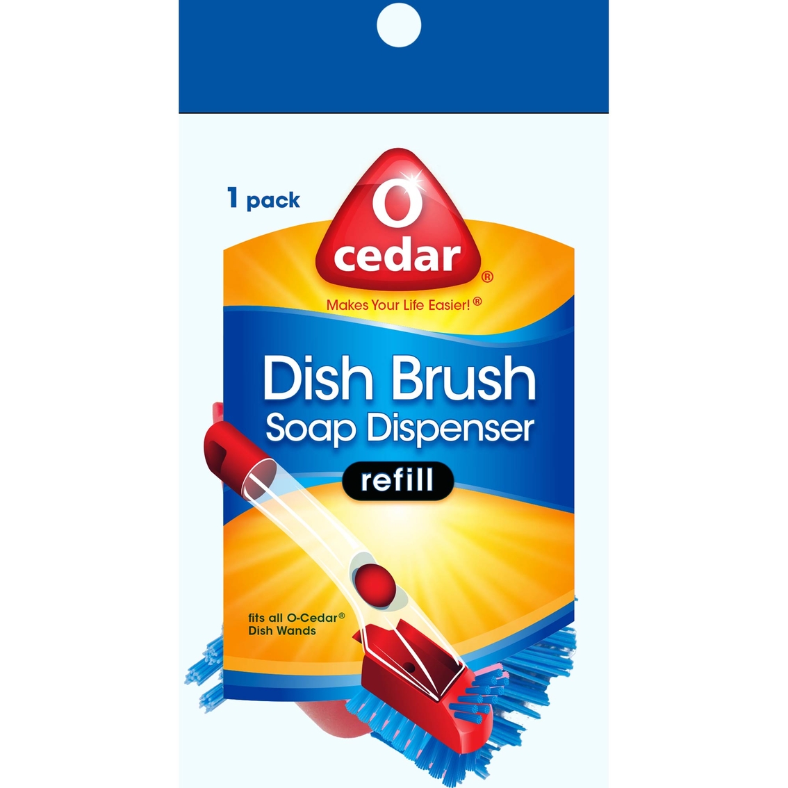 2 count O-Cedar Multi-Use Scrunge Refills Dishwashing Soap Dispenser 