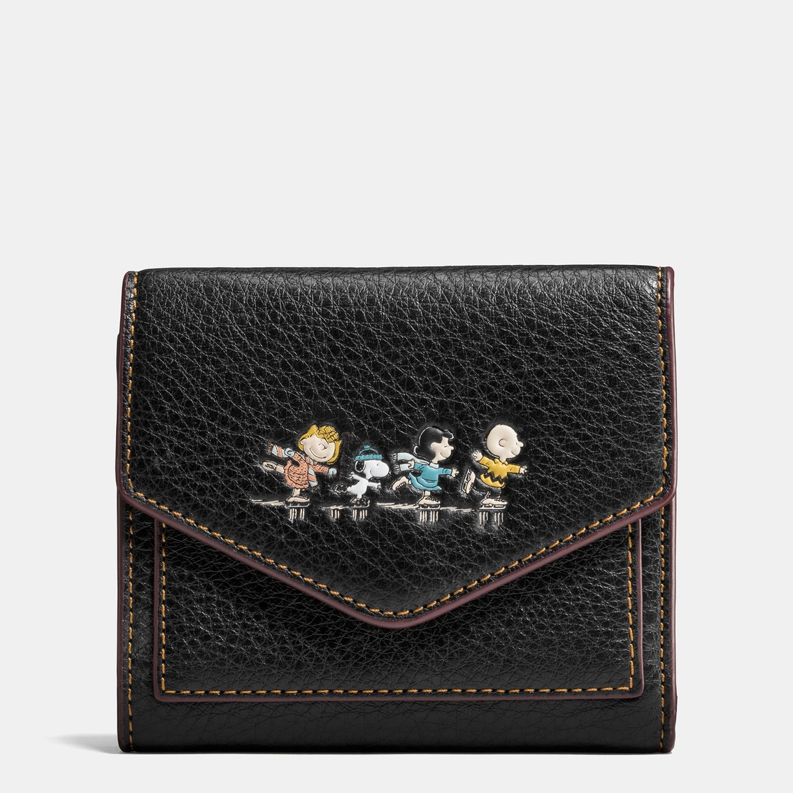 Coach Boxed Small Wallet In Refined Natural Pebble Leather With Snoopy |  Wallets | Clothing & Accessories | Shop The Exchange
