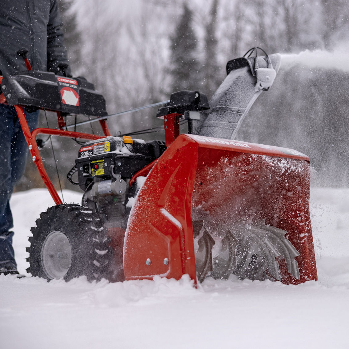 Troy-Bilt 24 In. 208cc OHV Two Stage Gas Snow Thrower - Image 3 of 6