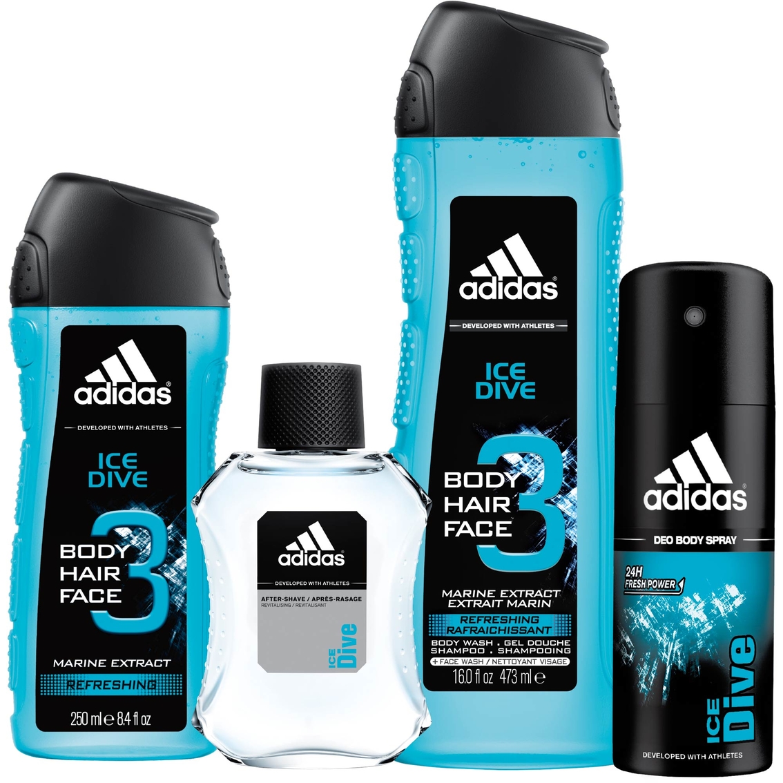 Adidas Ice Dive 4 Pc. Men's Gift Set | Gifts Sets For Him ...