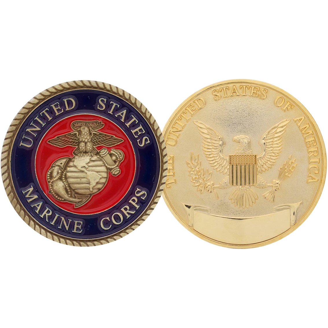 Marine Corps Retired Challenge Coin U.S