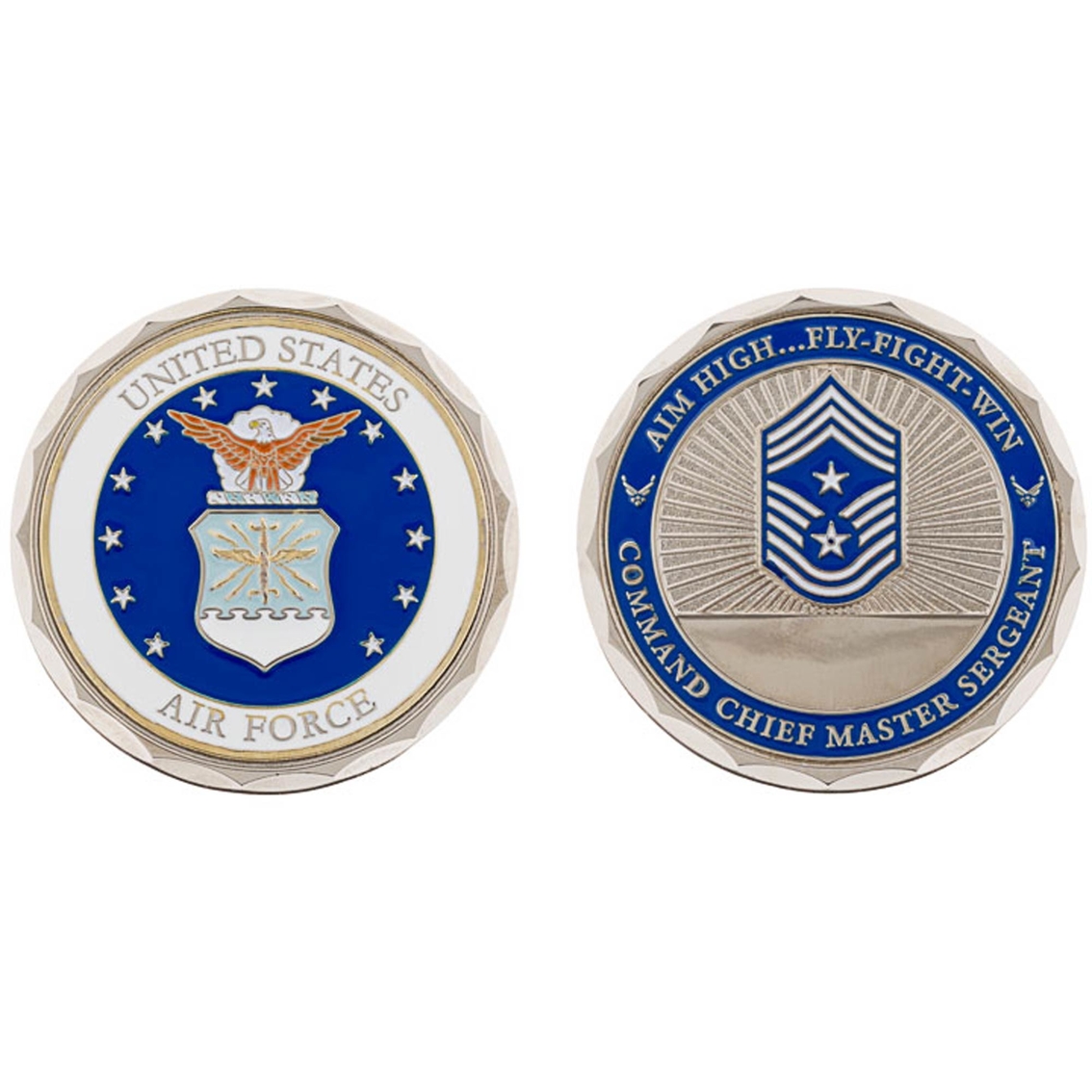 Challenge Coin U.s.a.f. Command Chief Master Sergeant Rank Coin | Coins ...