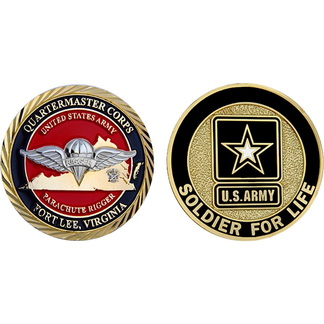 Challenge Coin Fort Lee Rigger Coin | Coins & Cases | Food & Gifts | Shop  The Exchange