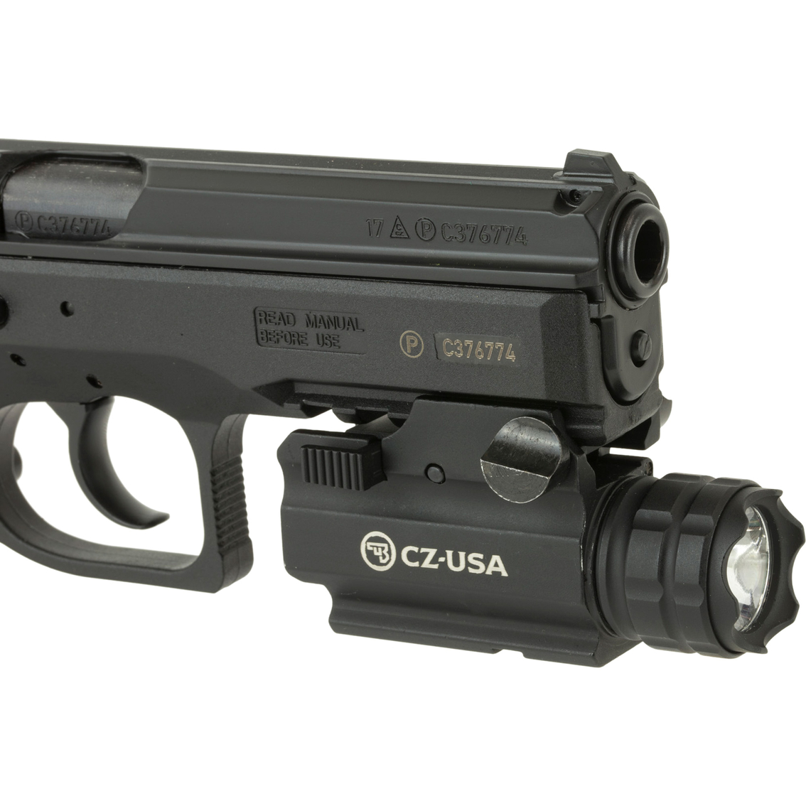CZ SP-01 Phantom 9MM 4.6 in. Barrel 18 Rds 2-Mags Pistol Black - Image 5 of 5