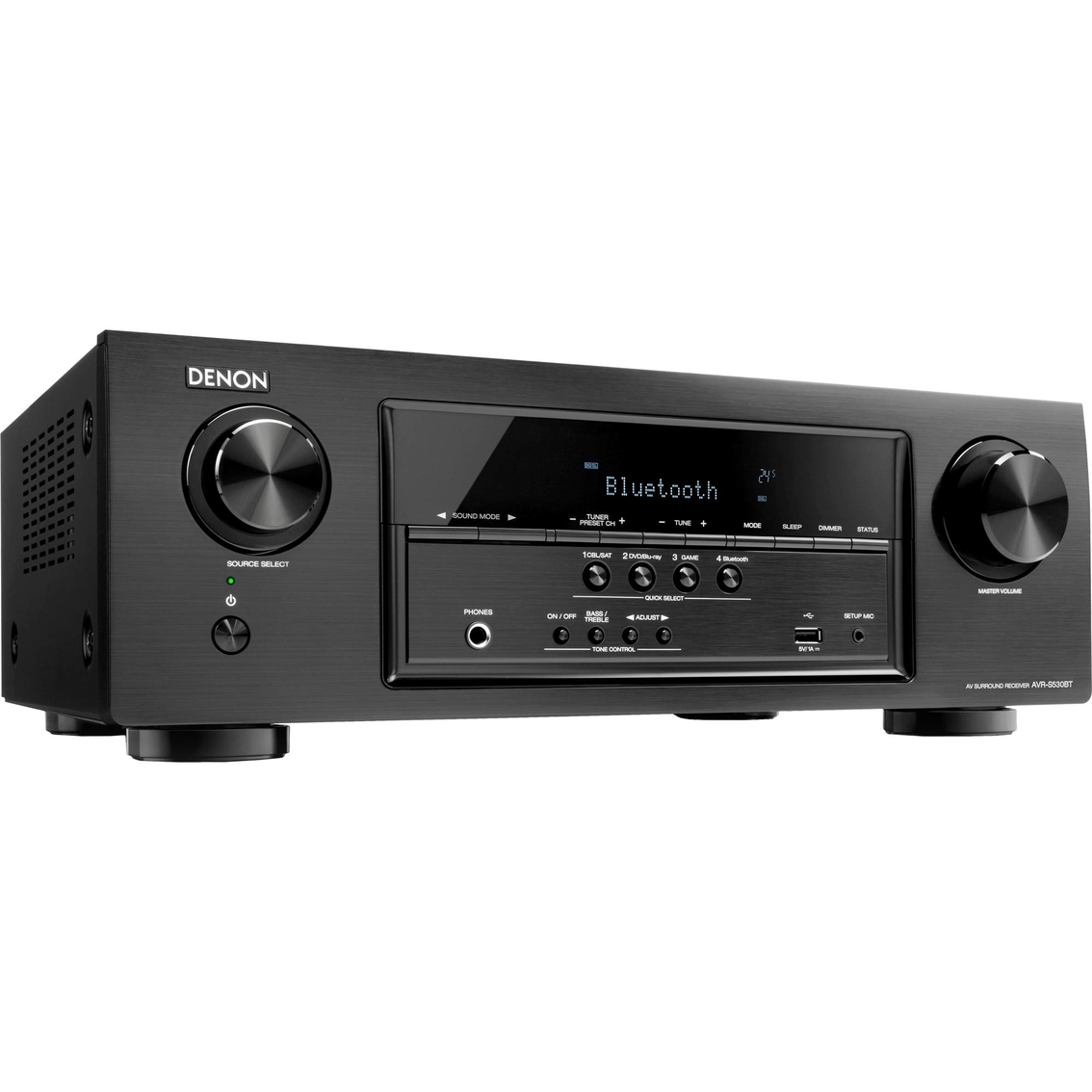 Denon 5.2 Channel Full 4K Ultra HD AV Receiver with Bluetooth - Image 3 of 3