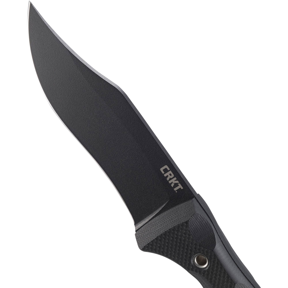 Columbia River Knife & Tool Rakkasan Fixed Blade Knife, Black, Molded Sheath - Image 3 of 4