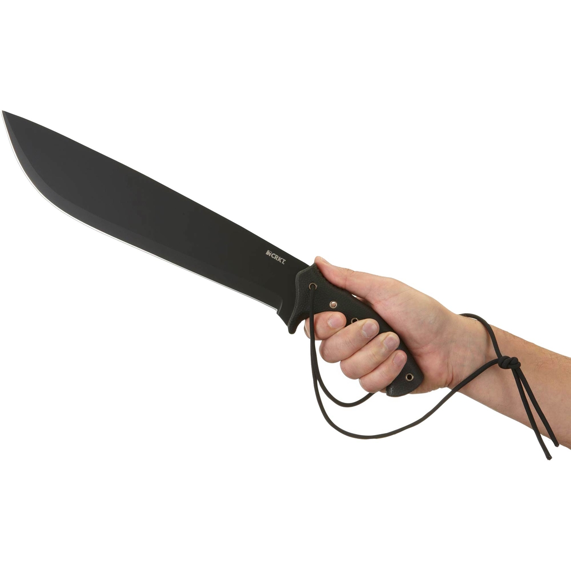 Columbia River Knife & Tool Chanceinhell Machete, Black, Lined Woven Sheath - Image 4 of 4