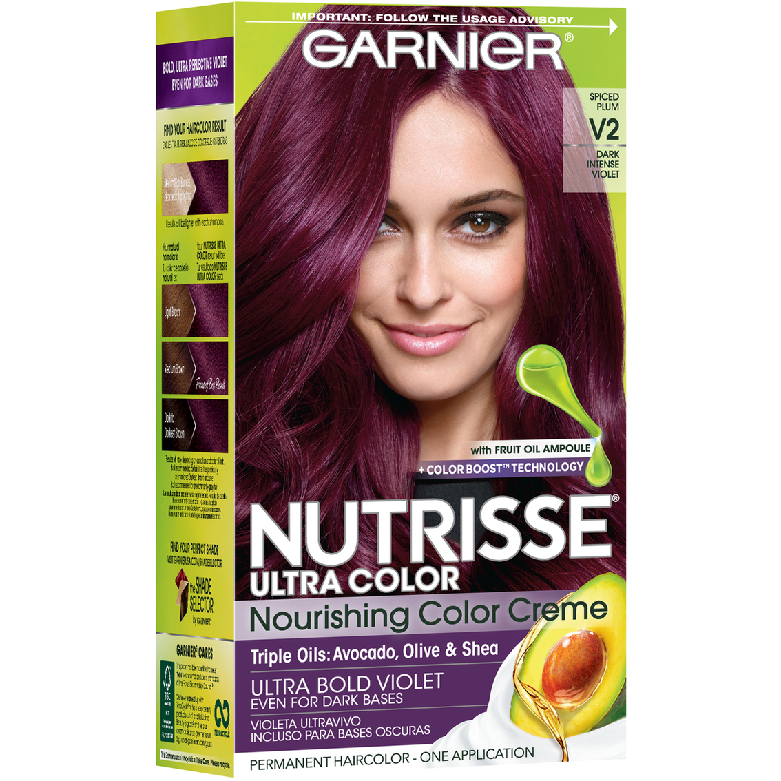 Garnier Nutrisse Ultra Color Nourishing Hair Color Creme V2 | Hair  Treatments | Beauty & Health | Shop The Exchange