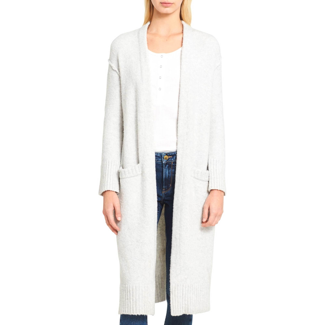 Voornaamwoord terugtrekken Intact Calvin Klein Jeans Luxe Open Front Cardigan | Sweaters | Clothing &  Accessories | Shop The Exchange