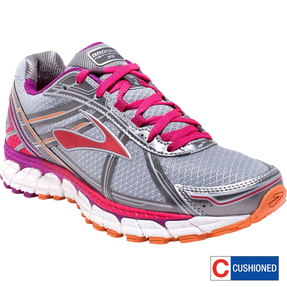 brooks defyance 2 womens red