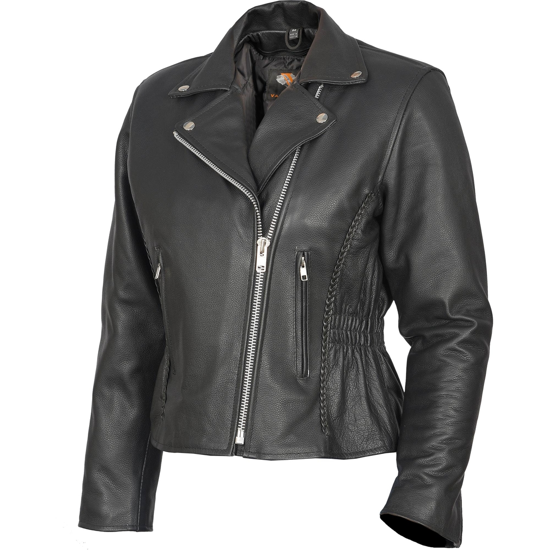 Vance Leathers Ladies Premium Leather Motorcycle Jacket | Clothing ...