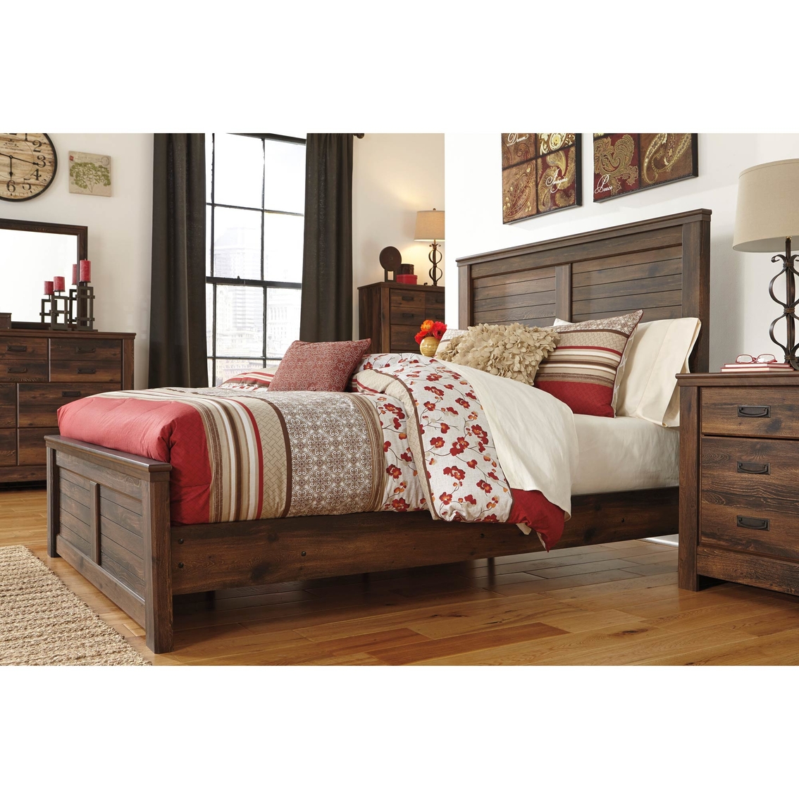 Signature Design by Ashley Quinden Panel Bed - Image 2 of 4