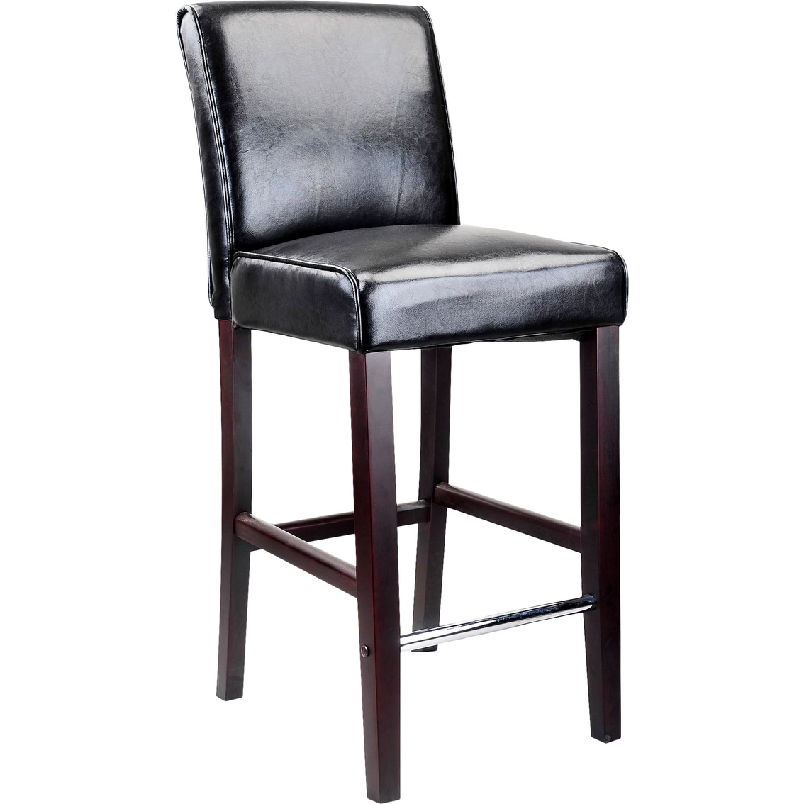 CorLiving Antonio Bar Height Stool in Bonded Leather - Image 2 of 3
