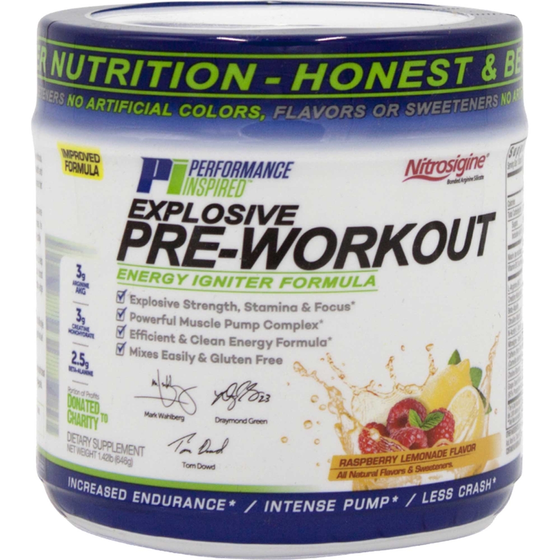 Performance Inspired Explosive Pre Workout Supplement Powder