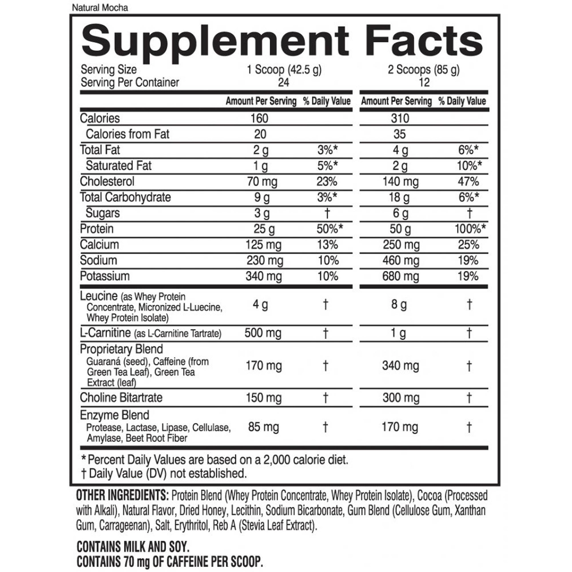 Performance Inspired Diet & Energy Ripped Whey 2 lb. - Image 2 of 2
