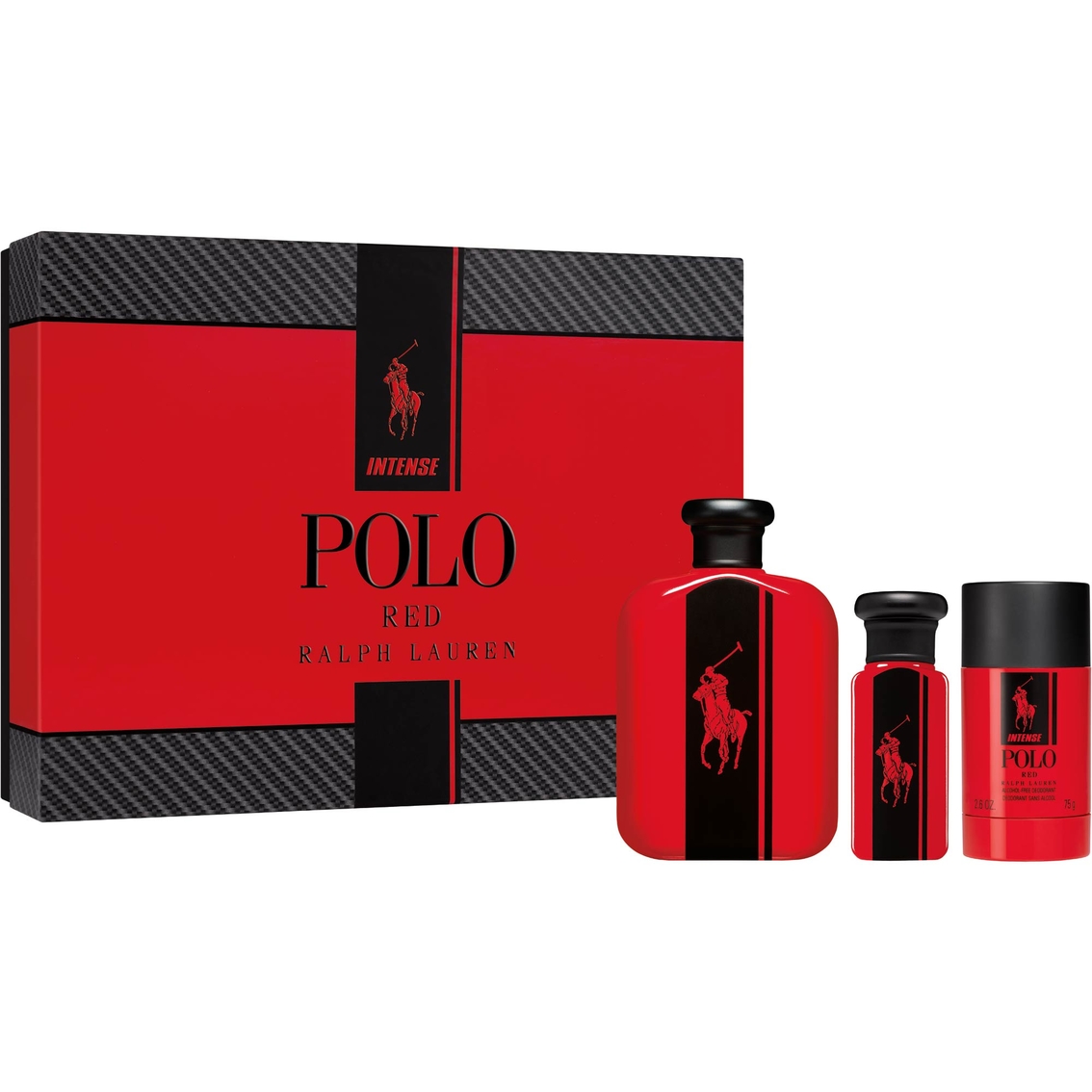 Ralph Lauren Polo Red Intense 3 Pc. Gift Set | Gifts Sets For Him ...