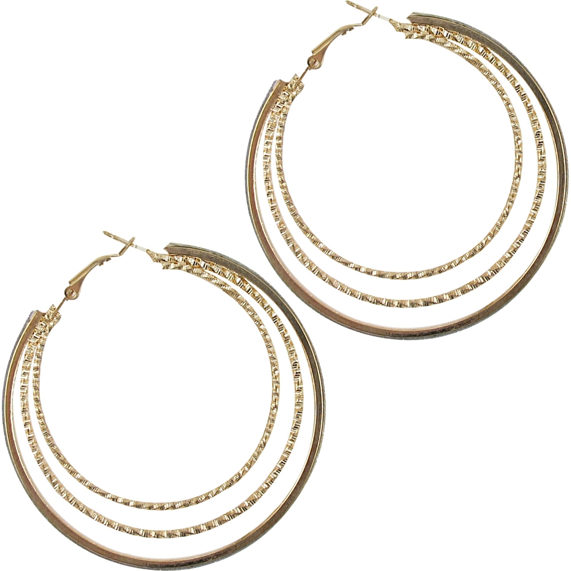 Layered Hoop Earrings | Fashion Earrings | Jewelry & Watches | Shop The ...