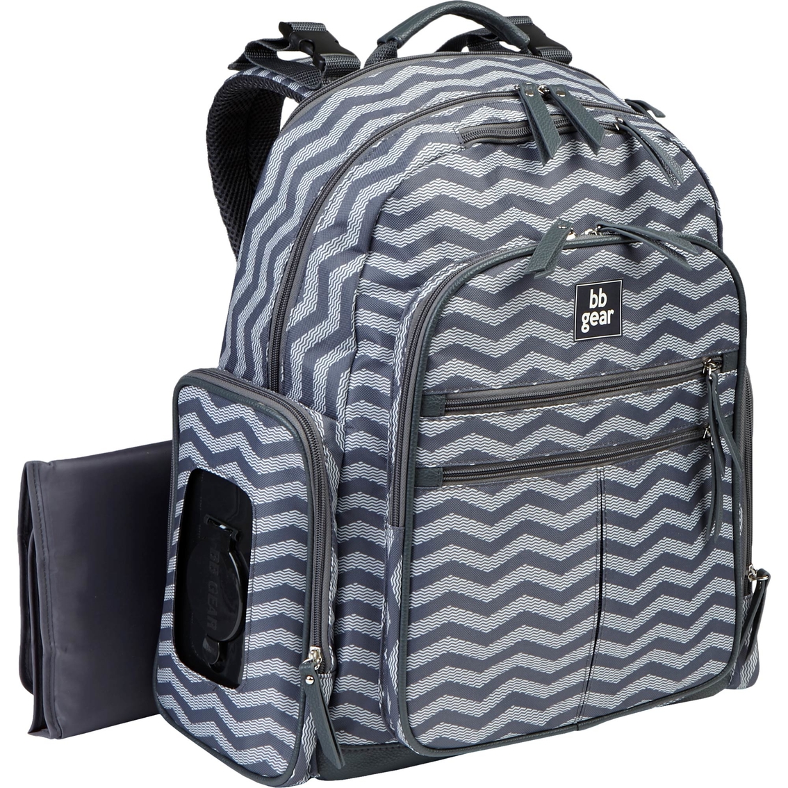 Baby Boom Gear Chevron Print Places And Spaces Backpack Diaper Bag | Diaper Bags & Accessories ...