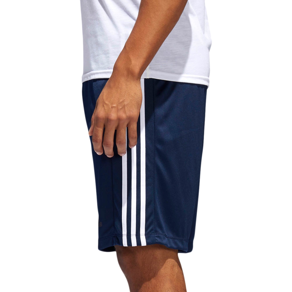 adidas Men's Designed 2 Move 3-Stripes Shorts - Image 3 of 4