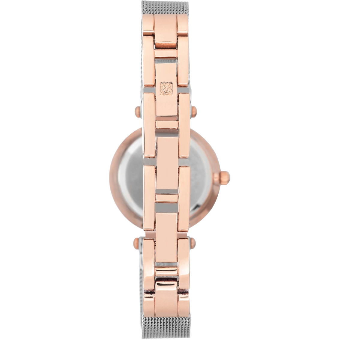 Anne Klein Women's Diamond Accented Two-tone Mesh Bracelet Watch AK/3003SVRT - Image 2 of 3
