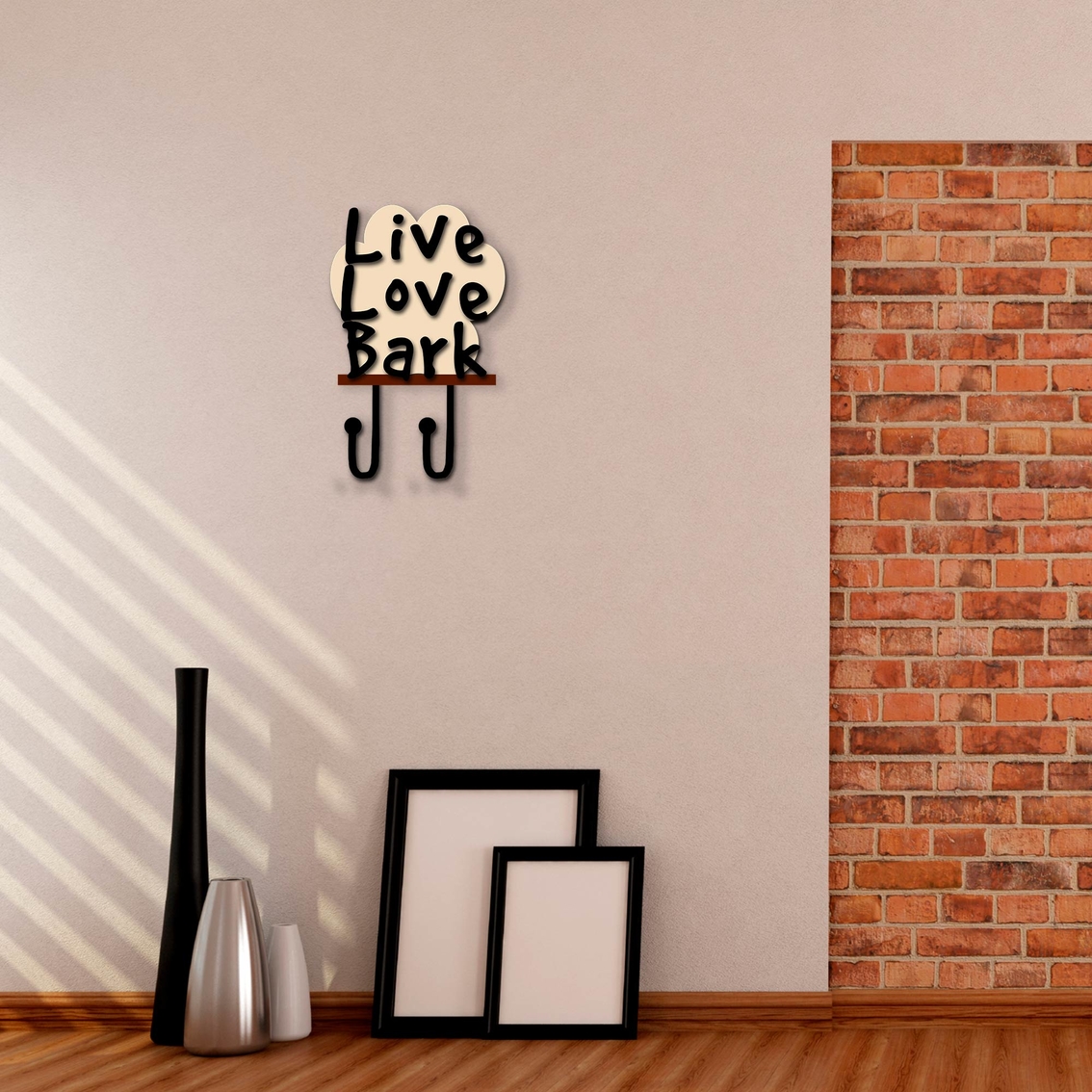 PTM Images Live Love Bark Decorative Wall Art 7 x 11 - Image 2 of 2