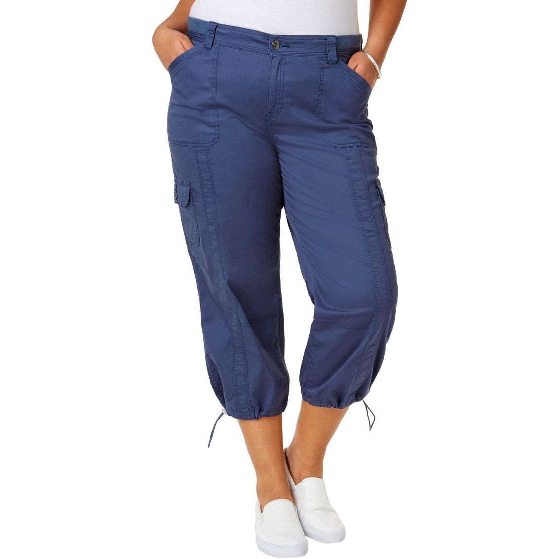 Style & Co Plus Size Capri Cargo Pants, Pants
