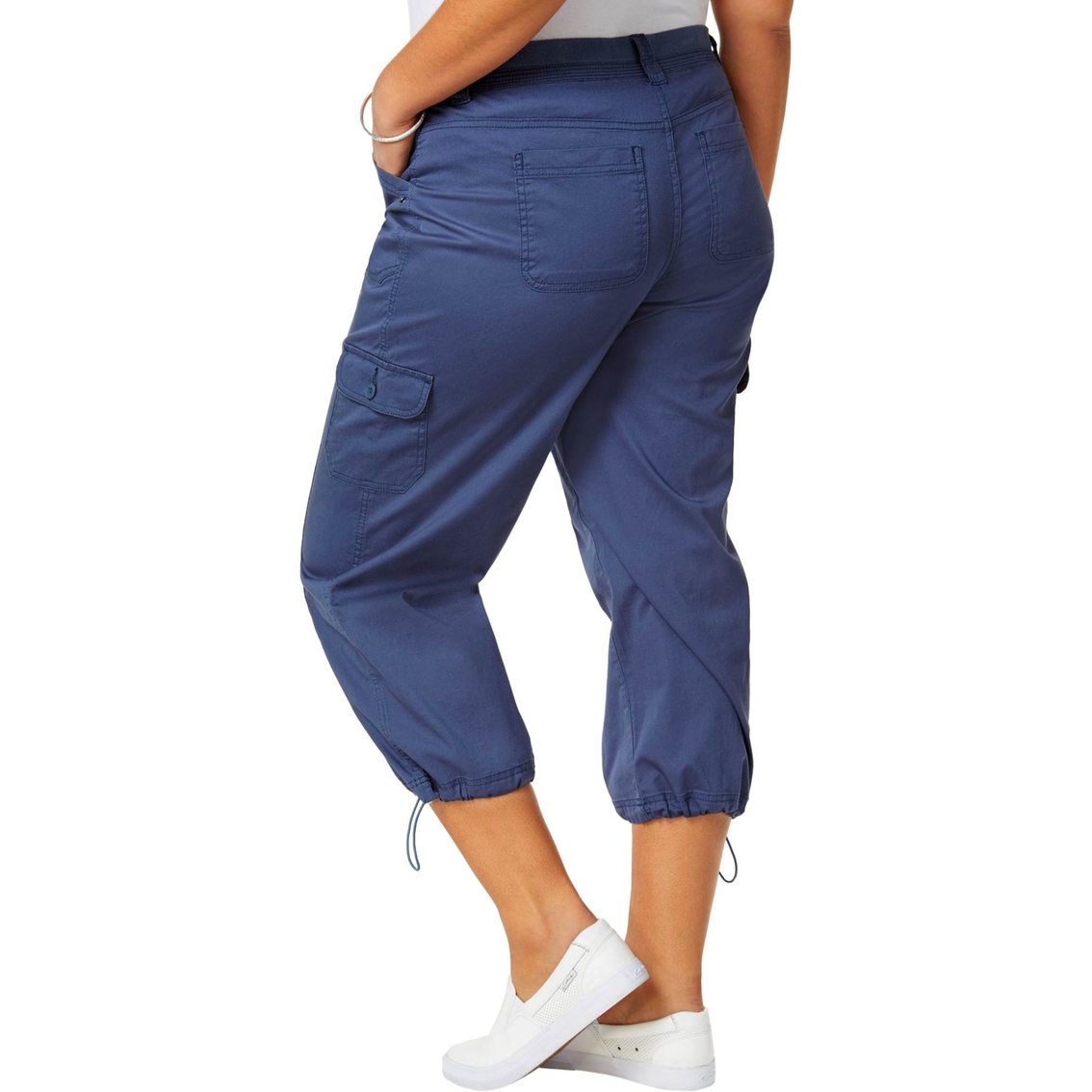 Style & Co Plus Size Capri Cargo Pants - Image 2 of 2