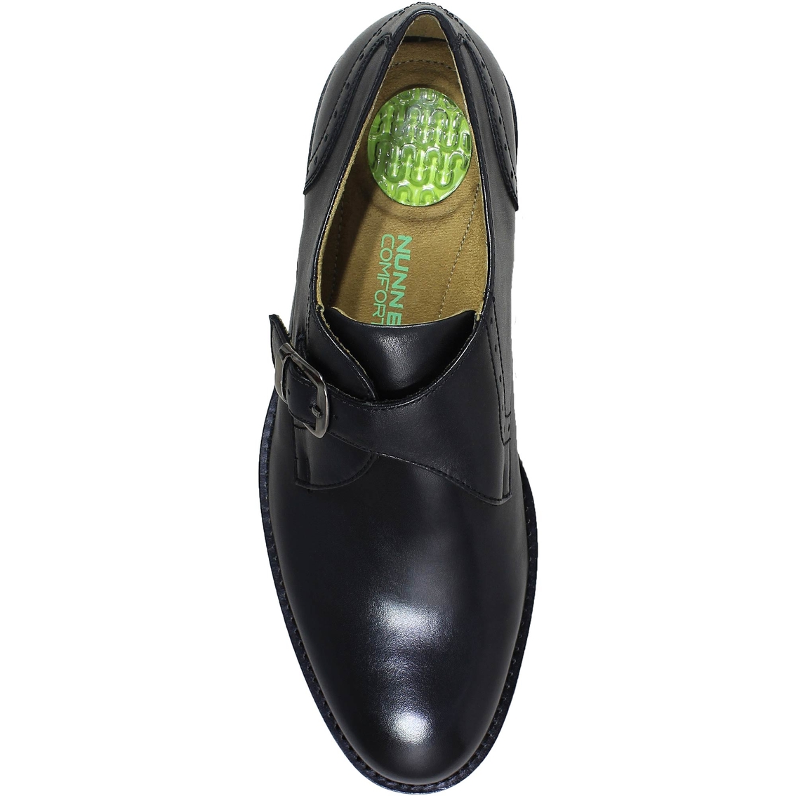 Nunn Bush Sabre Plain Toe Monk Strap Shoes - Image 3 of 4