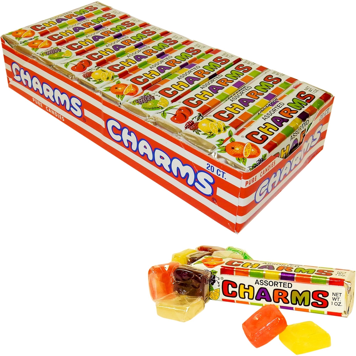 Charms Assorted Squares 20 Pk., Candy & Chocolate