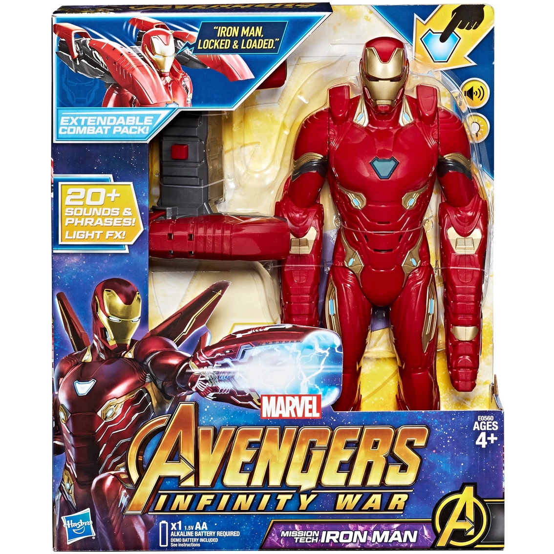Marvel Avengers Mission Tech Iron Man Figure - Image 2 of 8