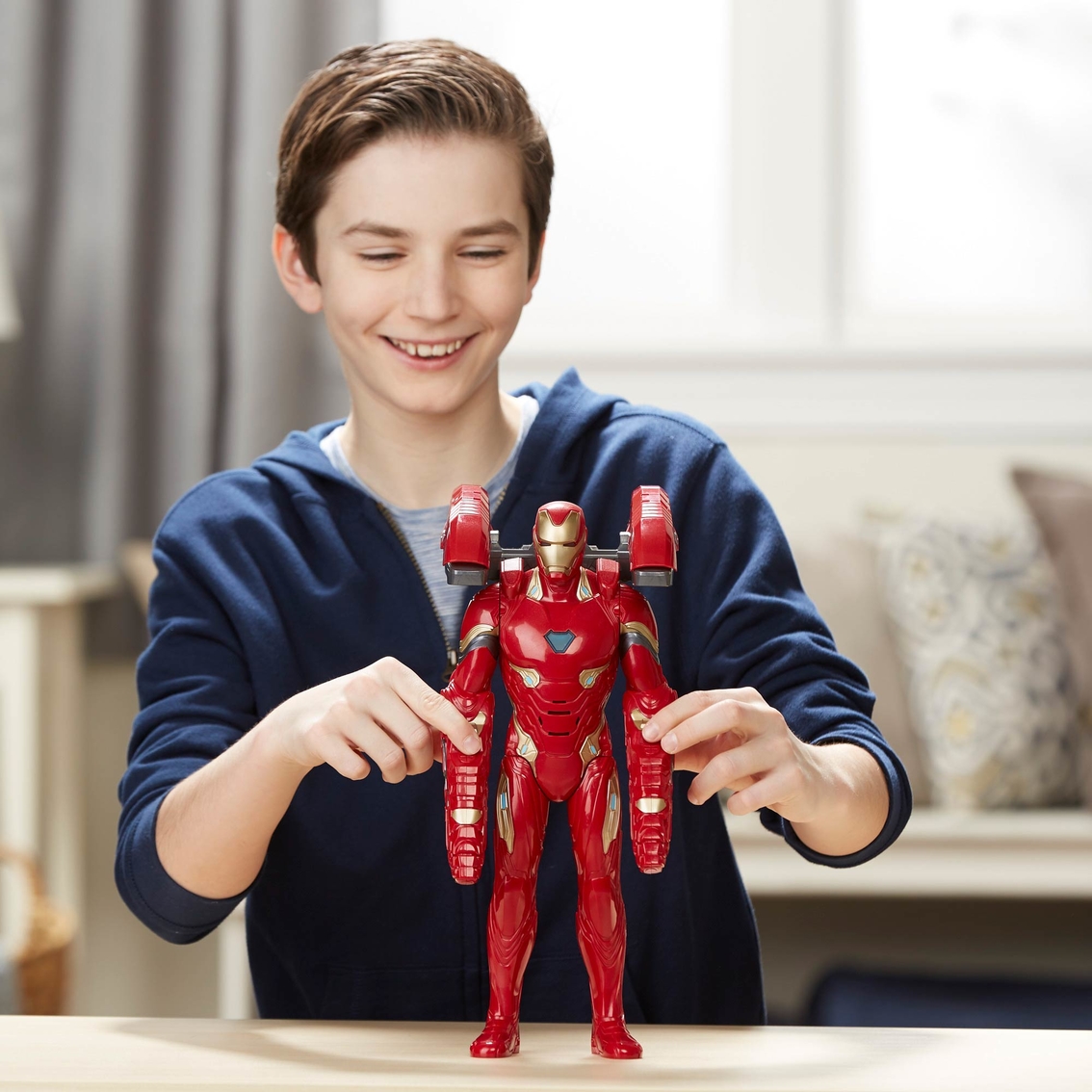 Marvel Avengers Mission Tech Iron Man Figure - Image 6 of 8