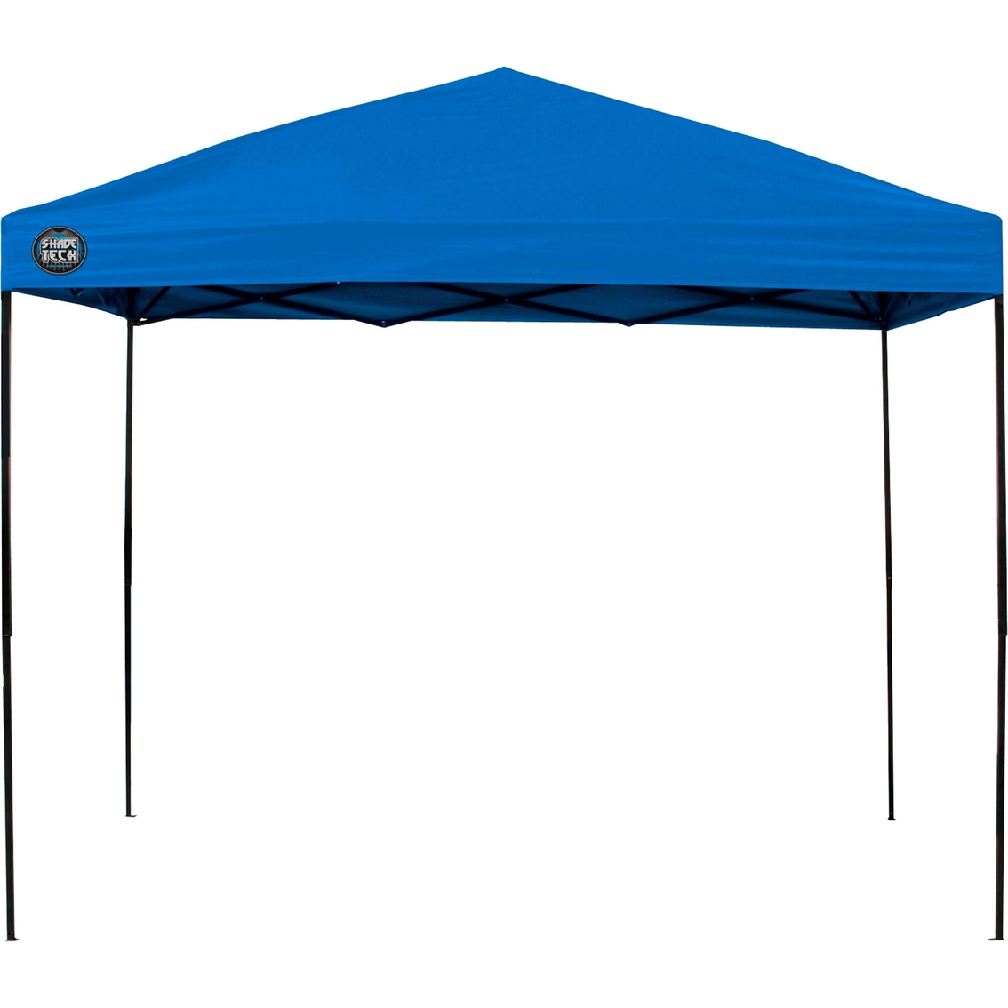 Blue 10' x 10' Canopy Replacement Cover for Straight Leg Canopies 