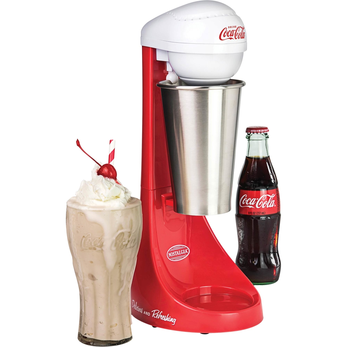 Nostalgia Electrics Coca-Cola Limited Edition 2 Speed Milkshake Maker