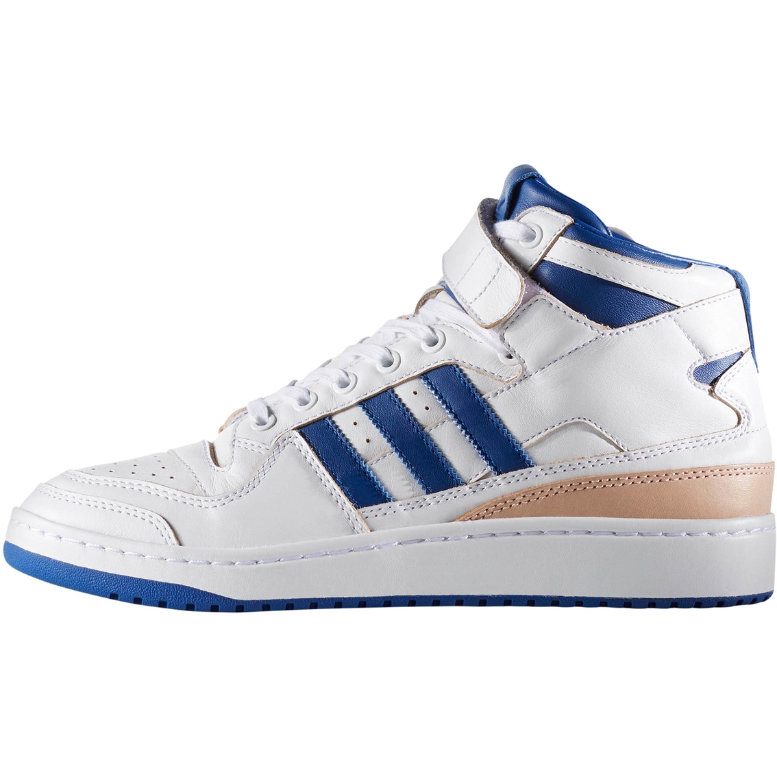 Adidas Forum Mid Refined Shoes, White | Sneakers | Shoes | Shop The ...