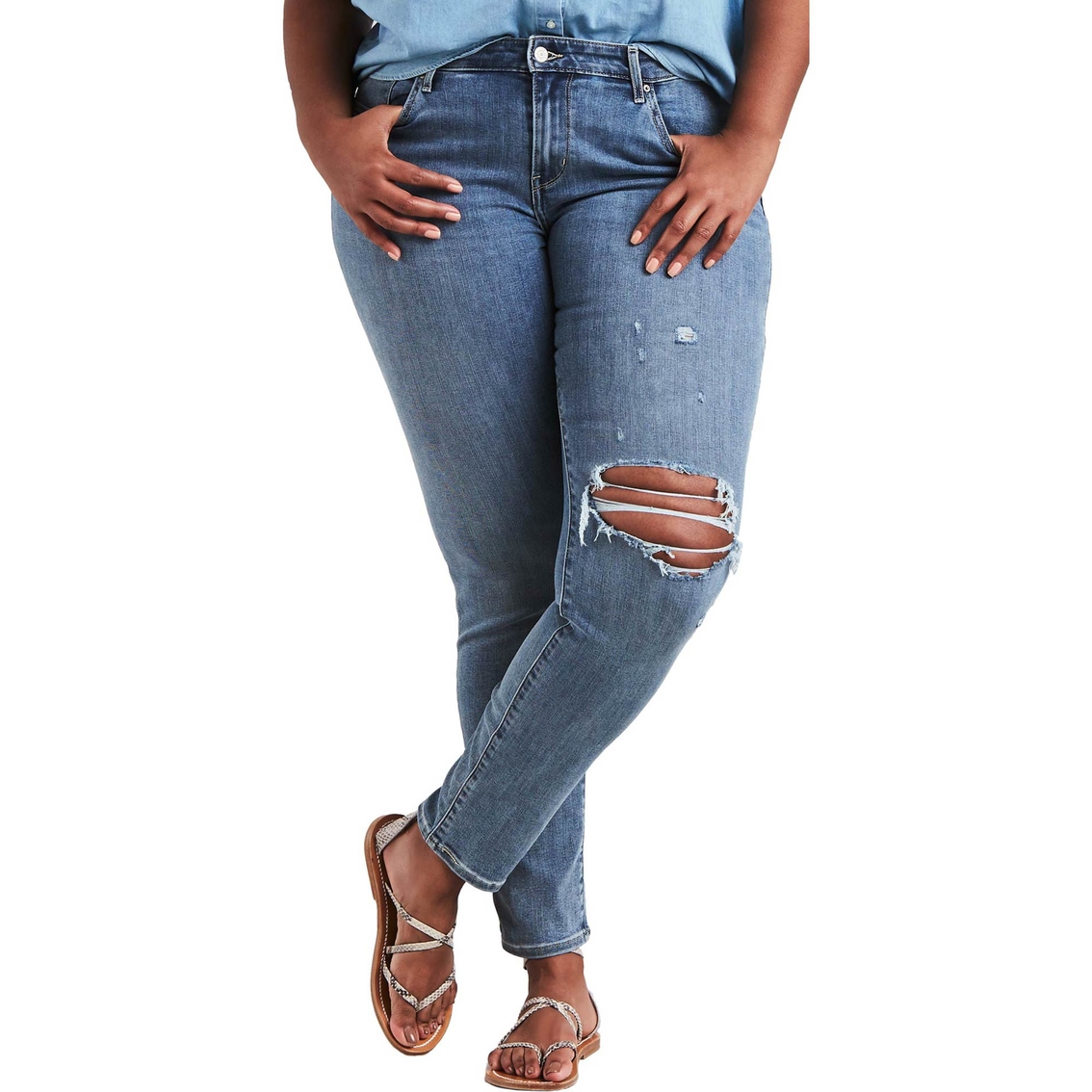 Levi's Plus Size 711 Plus Skinny Jeans | Jeans | Clothing & Accessories ...