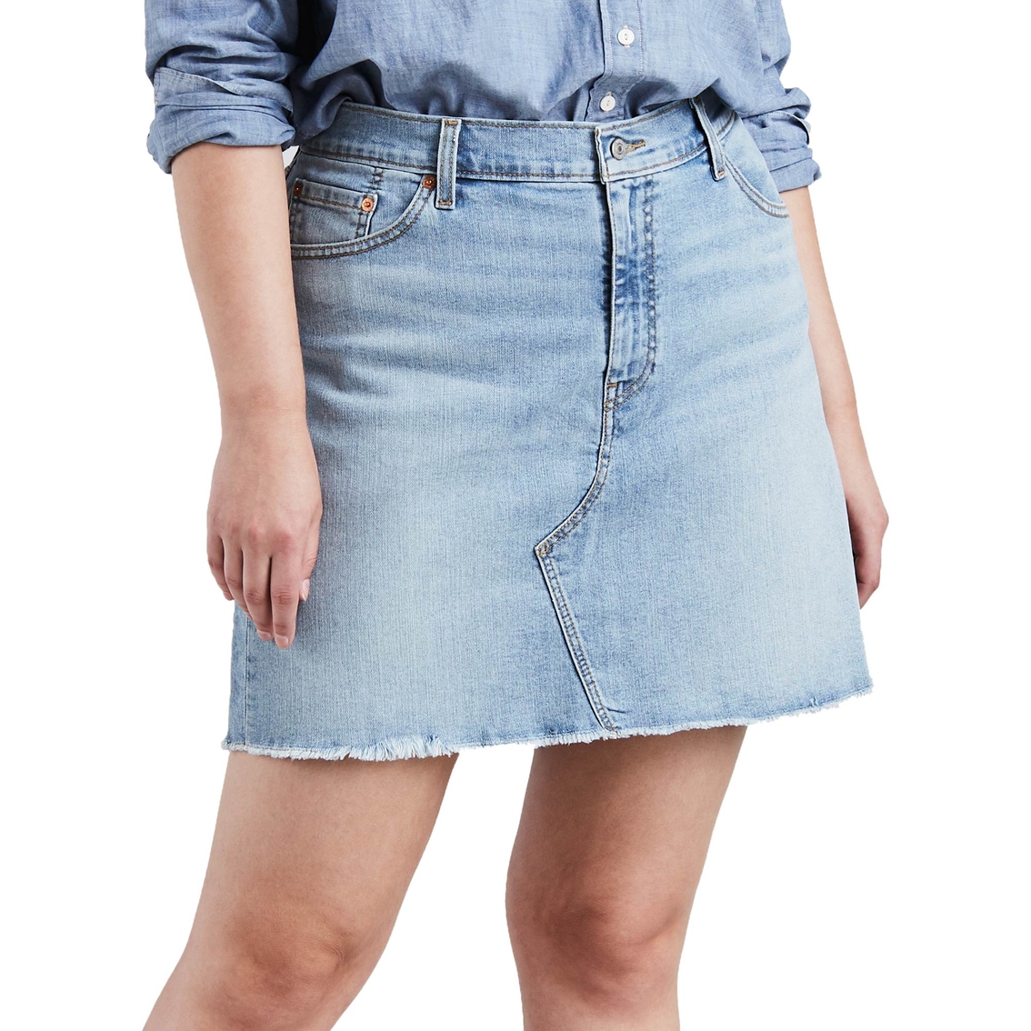 Levi's Plus Size Deconstructed Skirt | Skirts | Clothing & Accessories ...