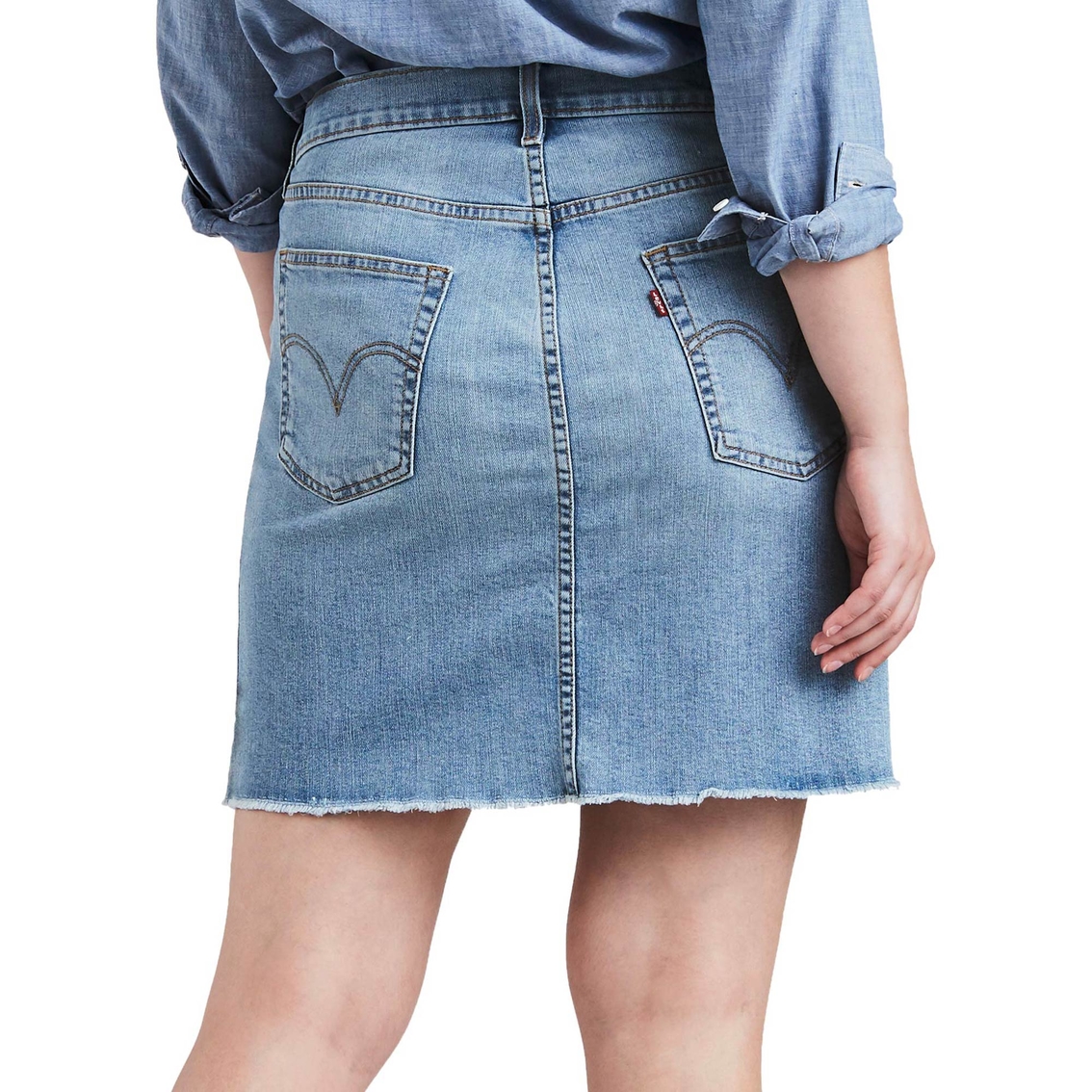 Levi's Plus Size Deconstructed Skirt | Skirts | Clothing & Accessories ...