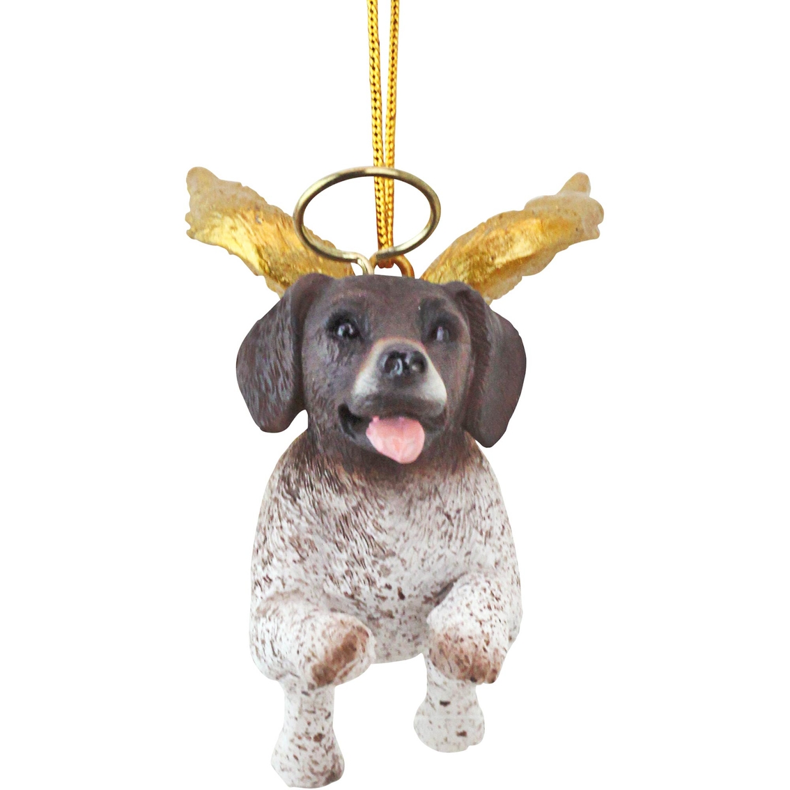 Design Toscano Honor the Pooch Pointer Holiday Dog Angel Ornament - Image 4 of 4
