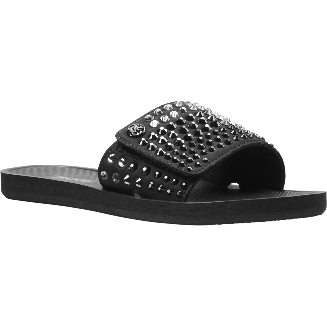 michael kors black slippers