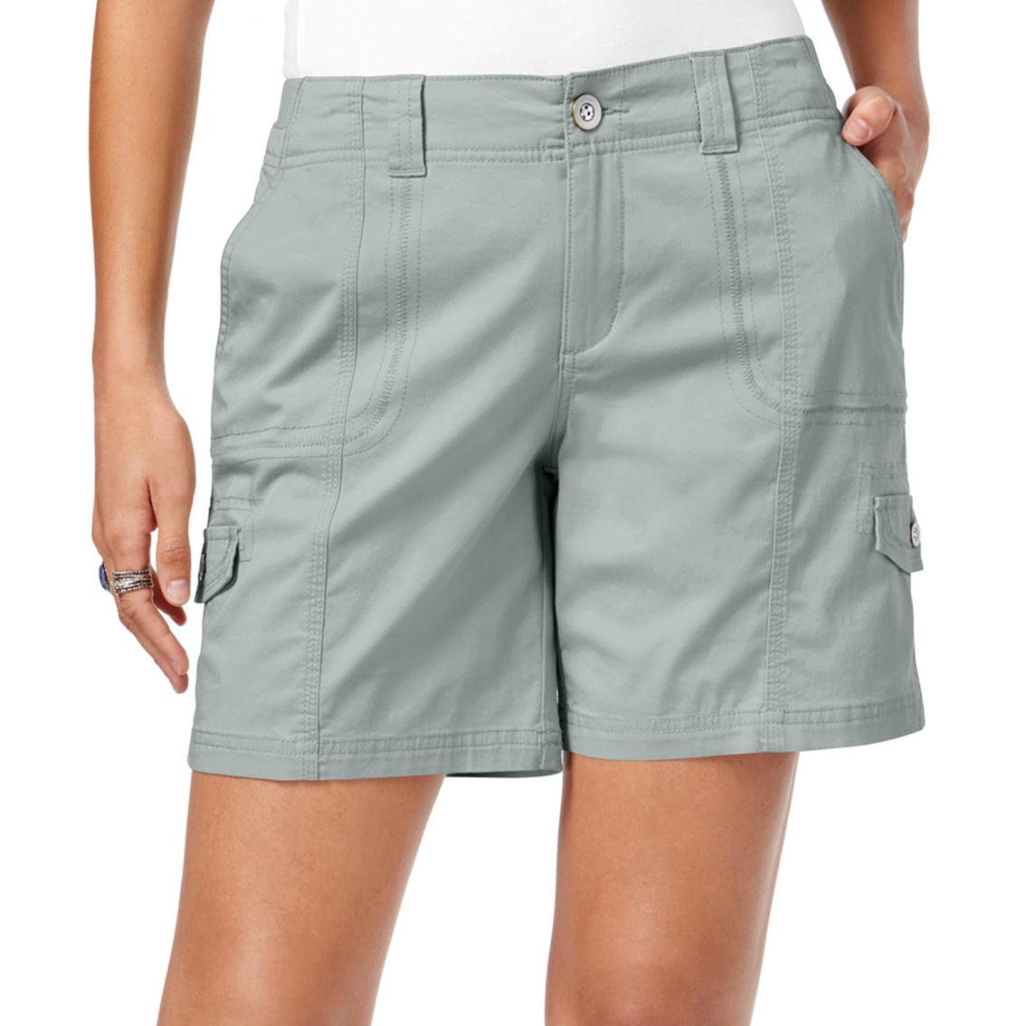 Style & Co. Petite Zig Zag Cargo Shorts | Shorts | Clothing ...